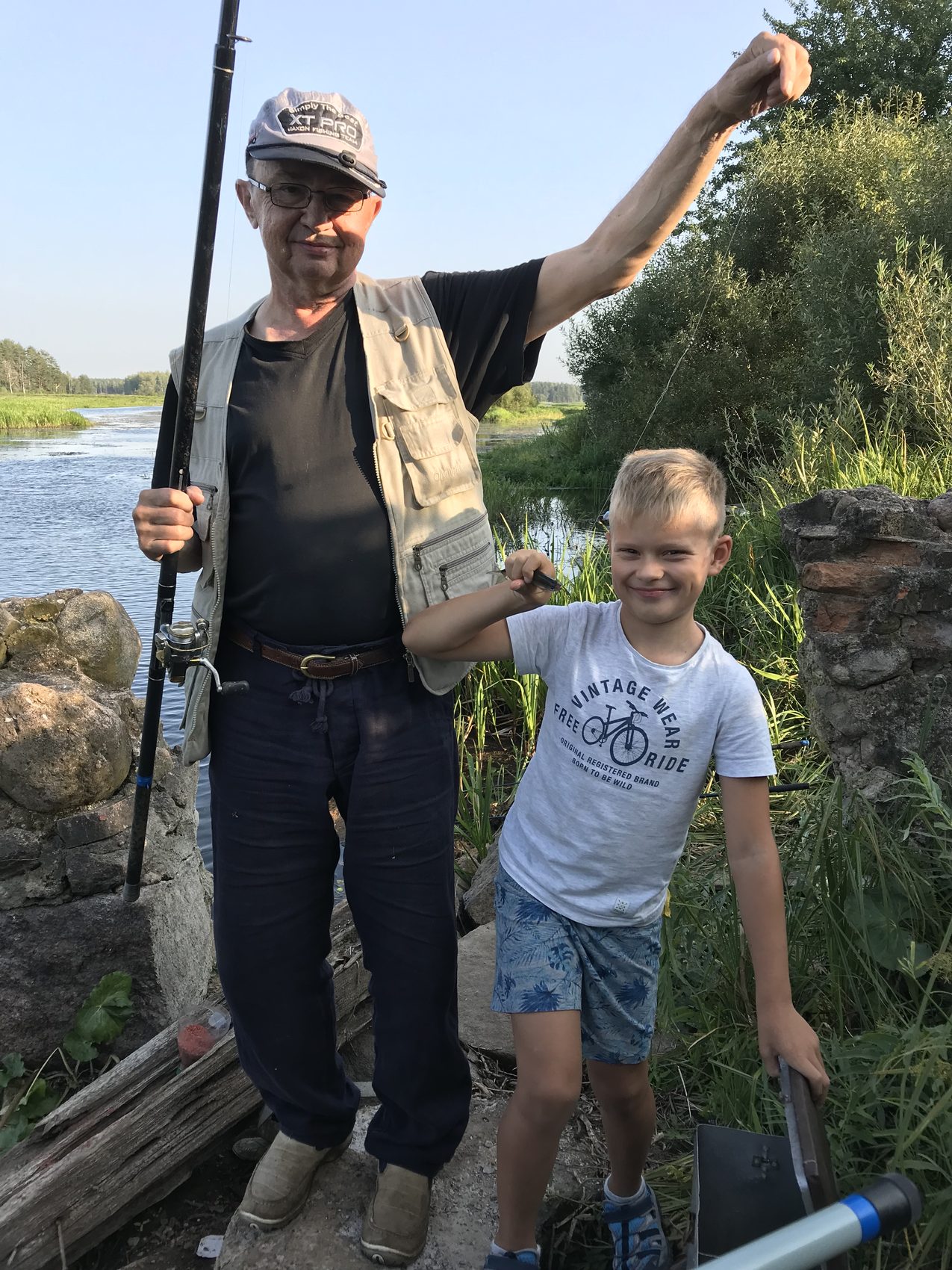 На рыбалке у усадьбы